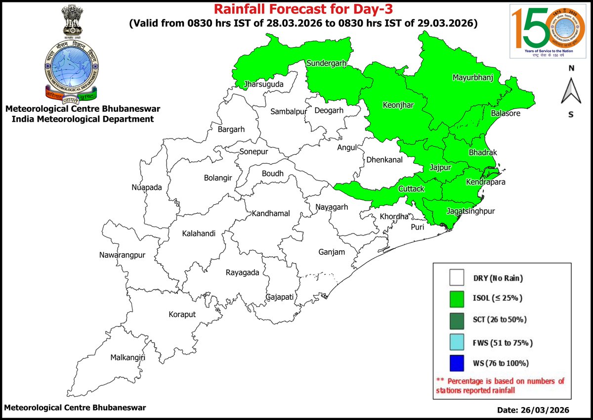 Meteorological Centre, Bhubaneswar tweet media