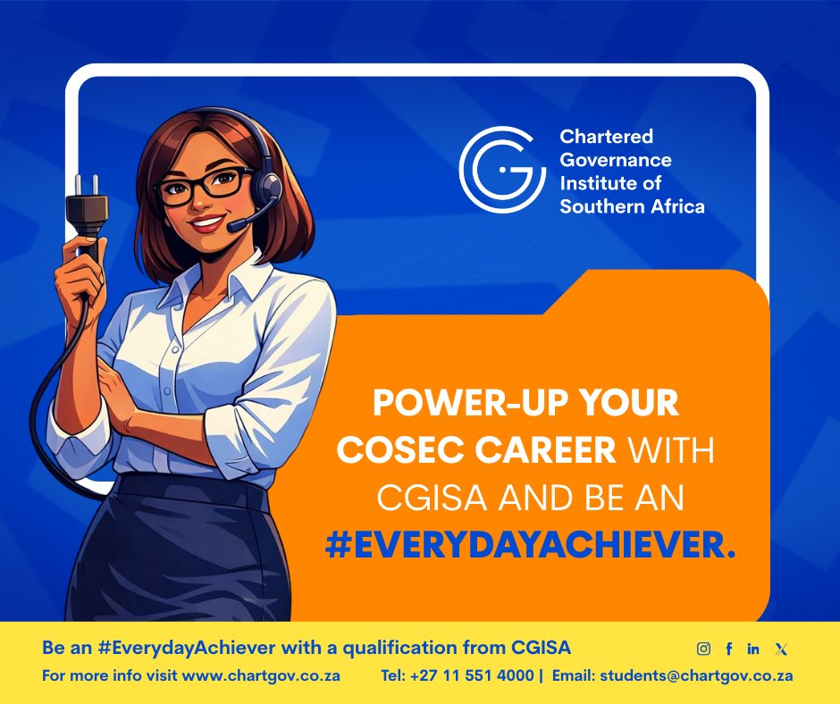 Chartered Governance Institute of Southern Africa tweet media