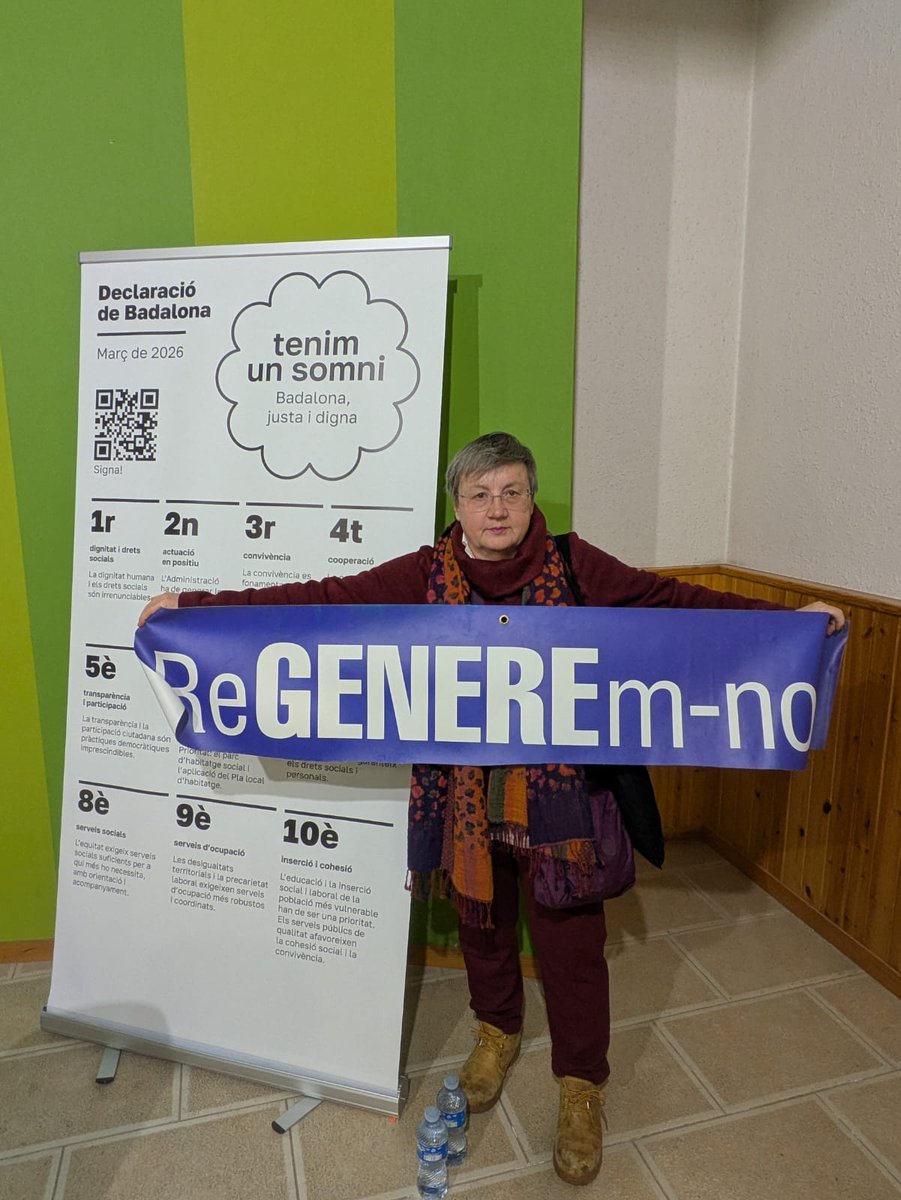 RegeneremnosStJ's tweet photo. @BadalonaAcull 📜 Adheriu-vos a la #DeclaracióBadalona presentada a ahir a Parroquia Montserrat, l’espai on es va bloquejar l'acollida de 15 #immigrats del #B9
🤝Més de 50 entitats ens aplegarem al voltant de @BadalonaAcull per demanar mesures de #Justia #Social
📰https://t.co/yTWMfPyzdh https://t.co/g9fcC28GsF