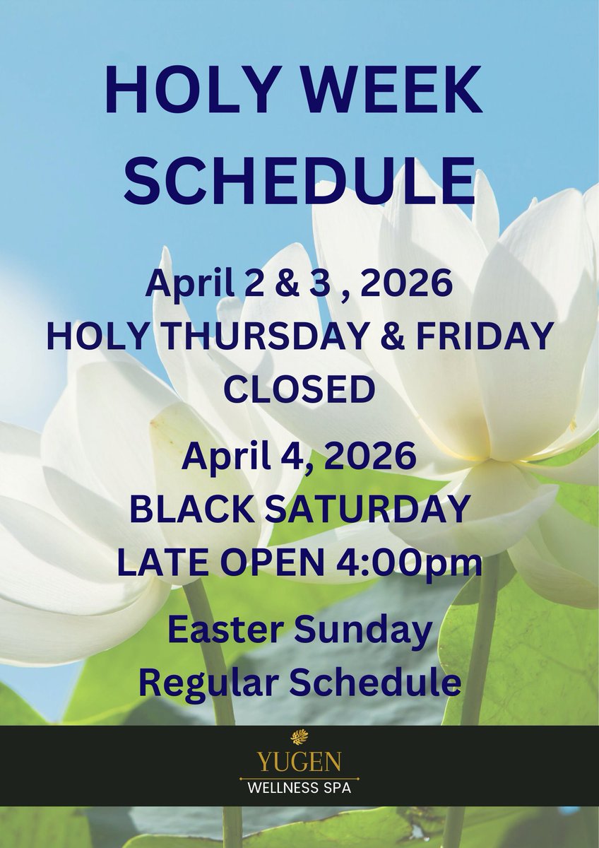 Yugen Wellness Spa tweet media