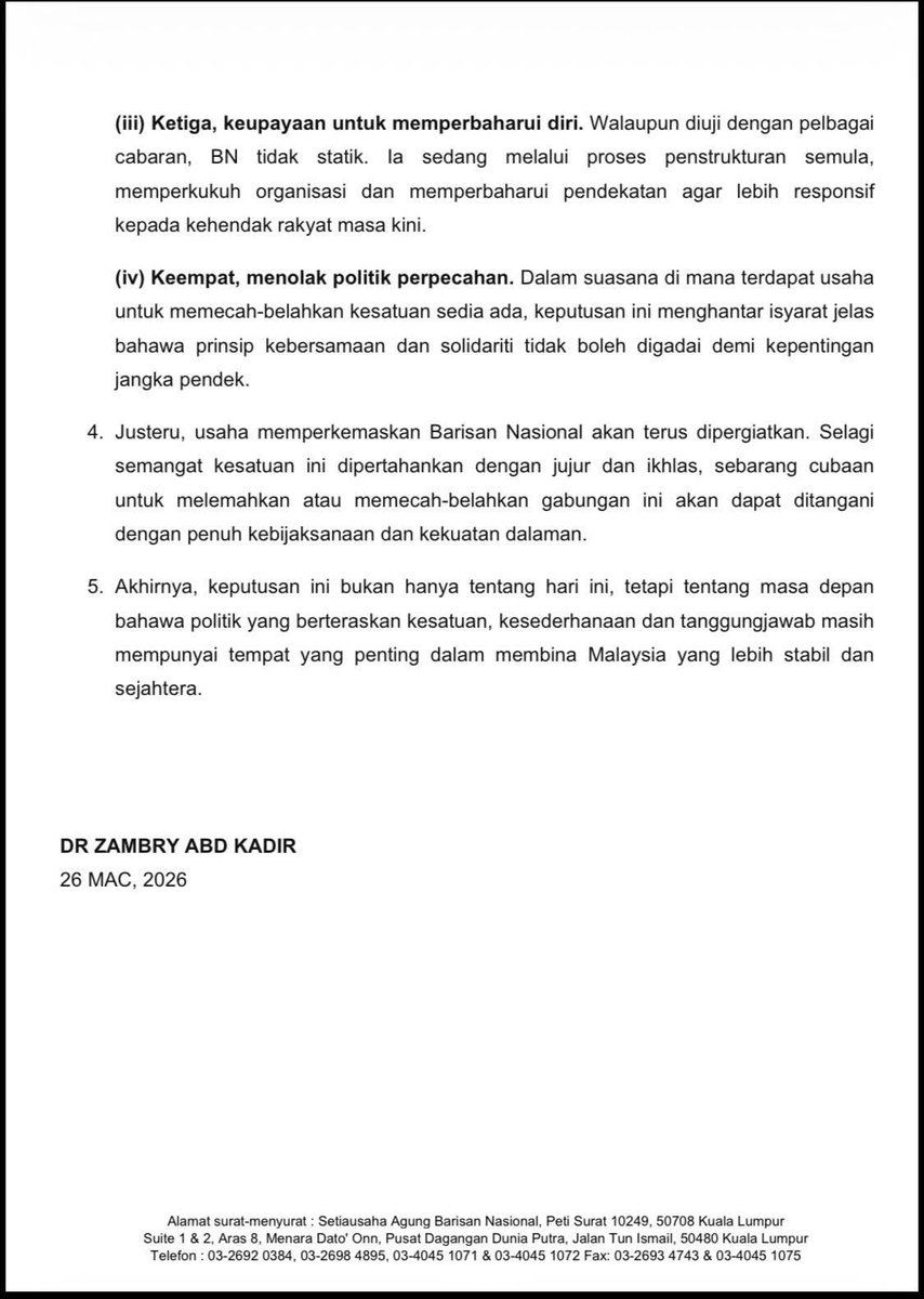 Zambry Abd Kadir tweet media