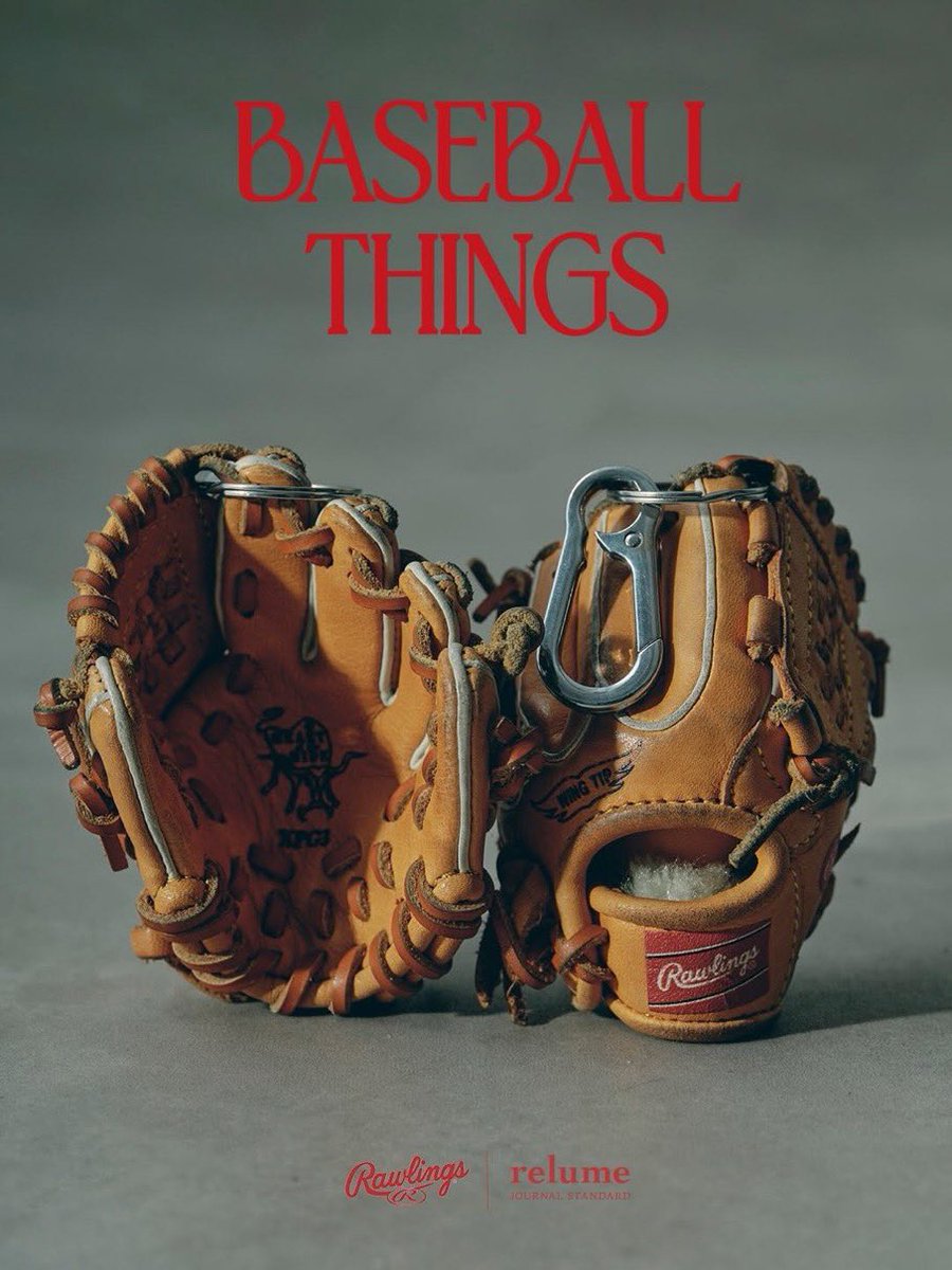 JOURNAL STANDARD relume x RAWLINGS® 名品グラブ「XPG3」をモチーフに