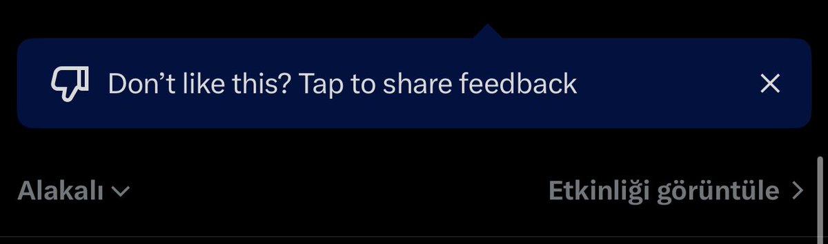 Dıslike butonu gelmiş 😨😨😨😨