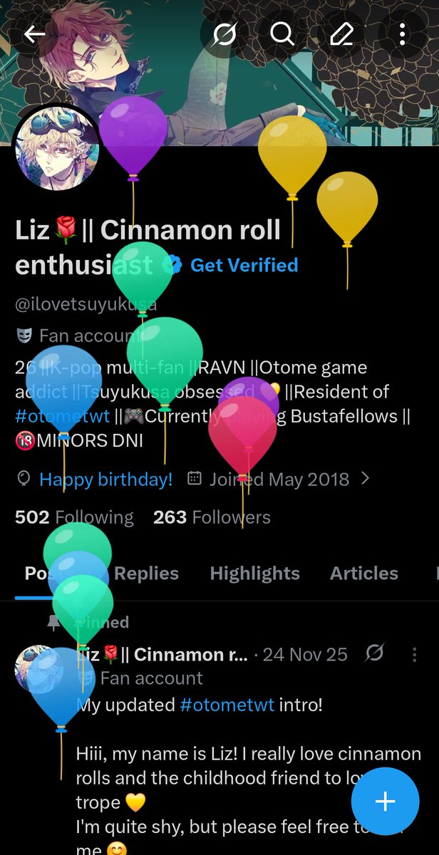 Liz🌹|| Cinnamon roll enthusiast tweet media