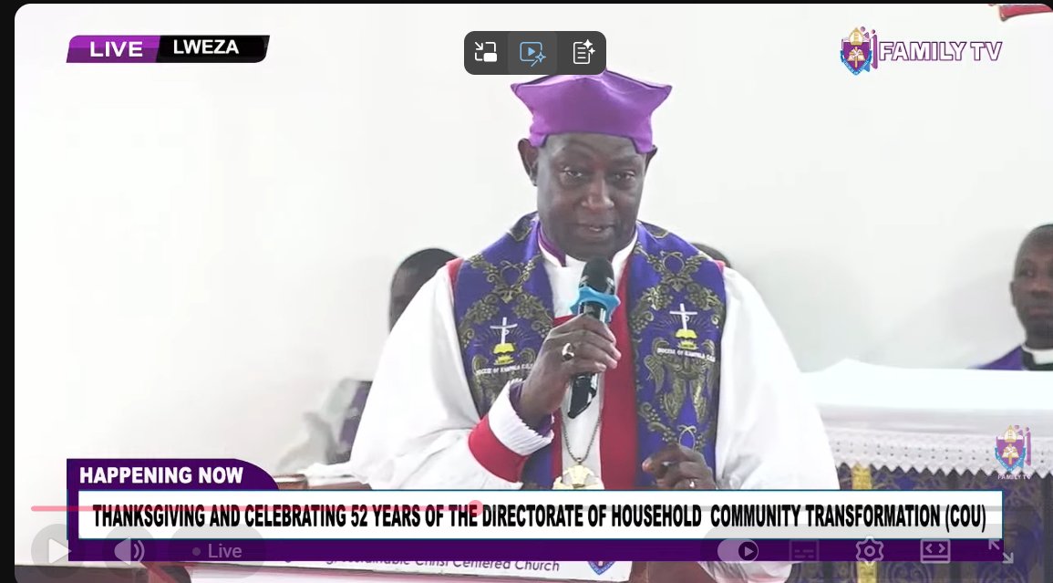 Church of Uganda tweet media