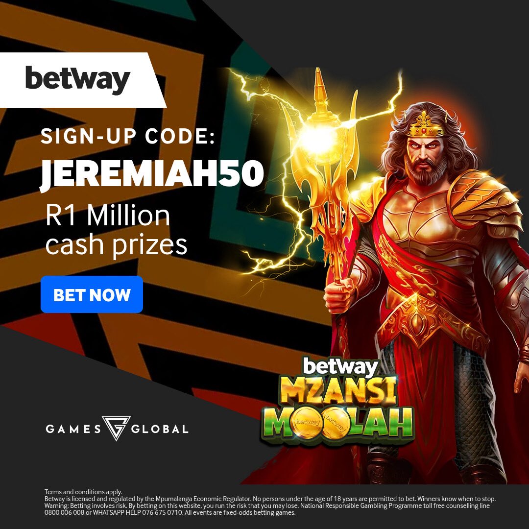During this international break, let's play Betway Mzansi Moolah casino games. 

💡Tip: I'll be playing them from Friday to Sunday. 

Register with Betway verified link👉🏿 bit.ly/Jeremiah05

#betway
