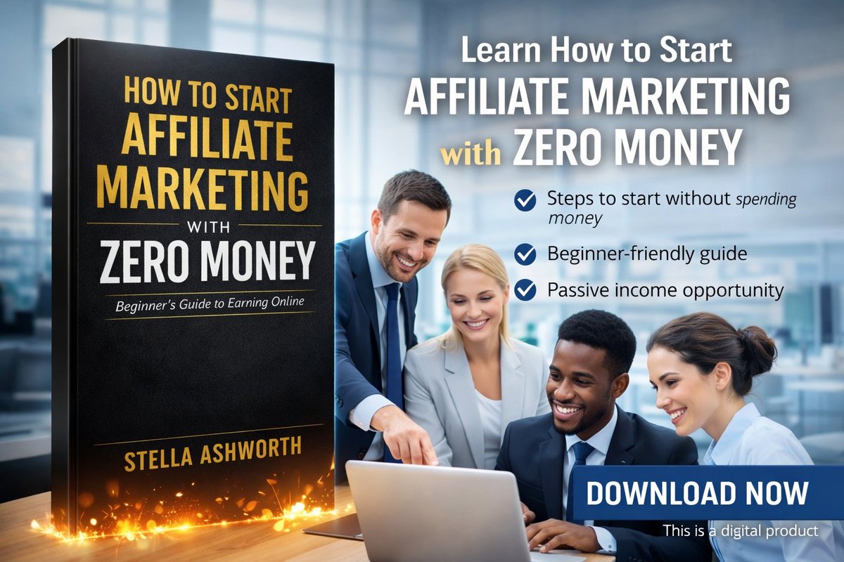 This beginner-friendly eBook explains the simple steps to start promoting products online and earning commissions using free tools and social media platforms. Perfect for beginners who want to learn how affiliate marketing works.

Order your copy here: payhip.com/b/tien7