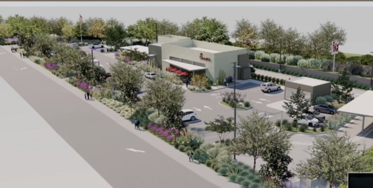 JohnPalminteri's tweet photo. A Chick-fil-A restaurant plan for Calle Real near Goleta can't clear the Santa Barbara County Planning Commission just yet. A question about air pollution levels for a drive-through vs. no drive-through has been raised. More information has been requested and it is back May 27th. https://t.co/uMOKEBaFtL