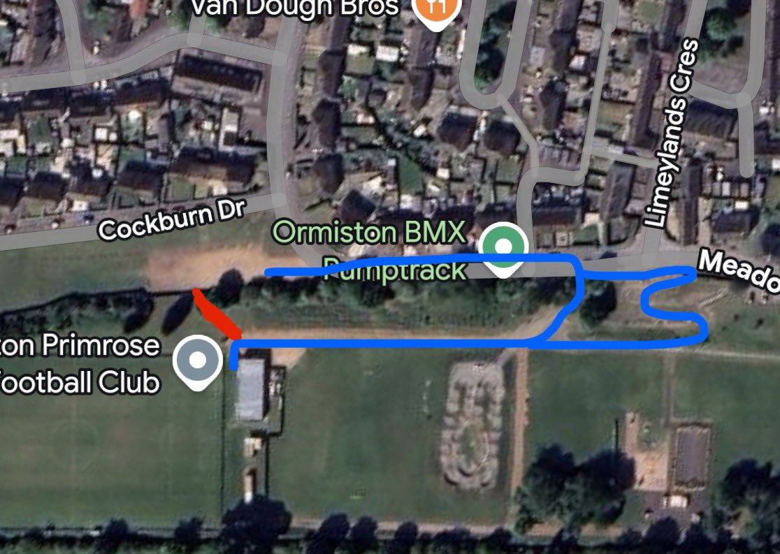 Ormiston Primrose Football Club tweet media