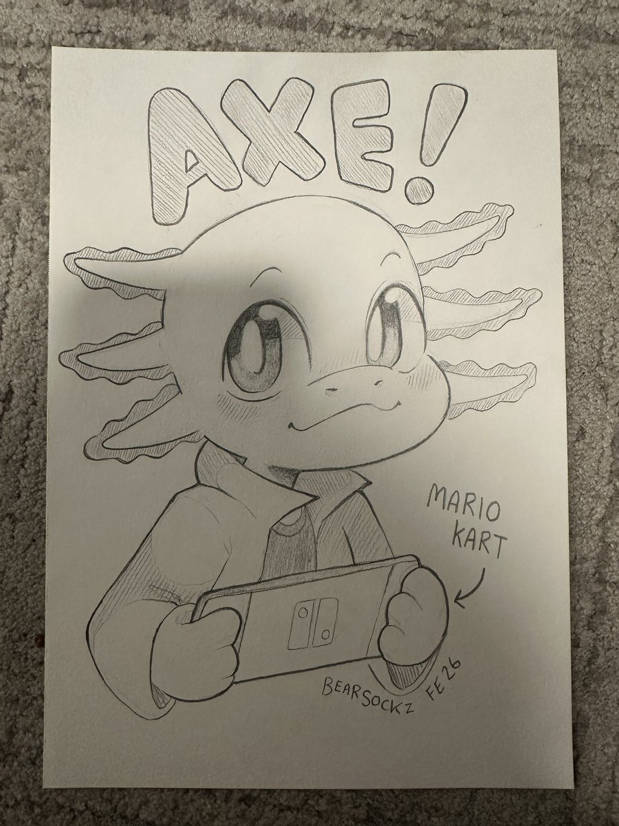 Axe The Axolotl/cj 🔜 FE tweet media