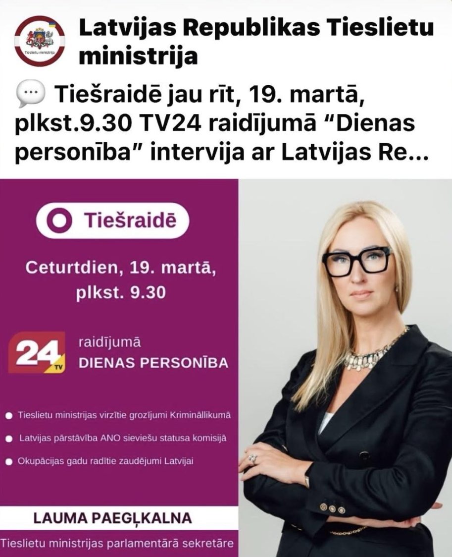 Taisnība tweet media