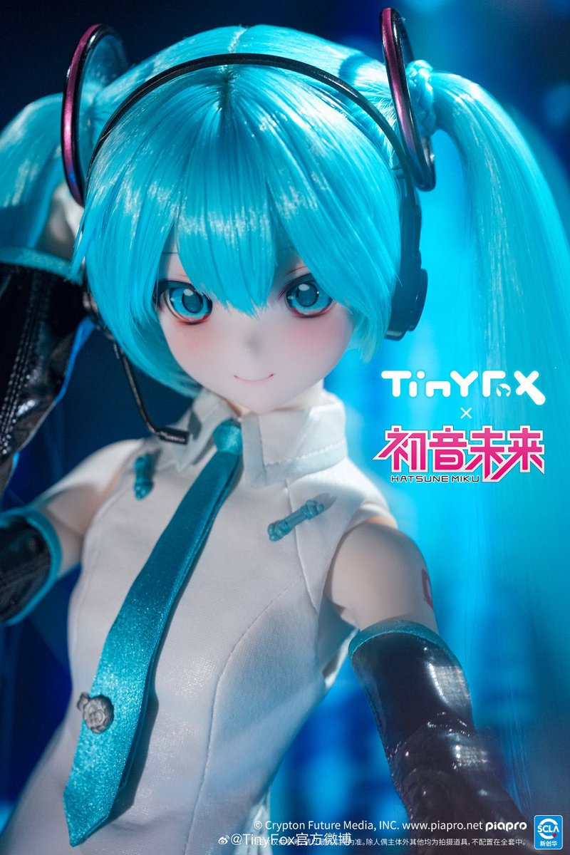 TinyFox ×初音ミク1/4スケールMJDドール公開
