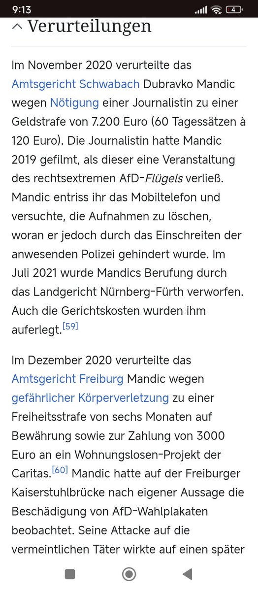 AfDverbot_2024's tweet photo. @kkl_1211 #Mandic und sein Verständnis von Recht - nicht zum ersten Mal mehr als #grenzwertig. #AfD-"Niveau" halt.
https://t.co/iy2u8jZI2F
#Halemba #Straftäter https://t.co/LzxtzXCSdr