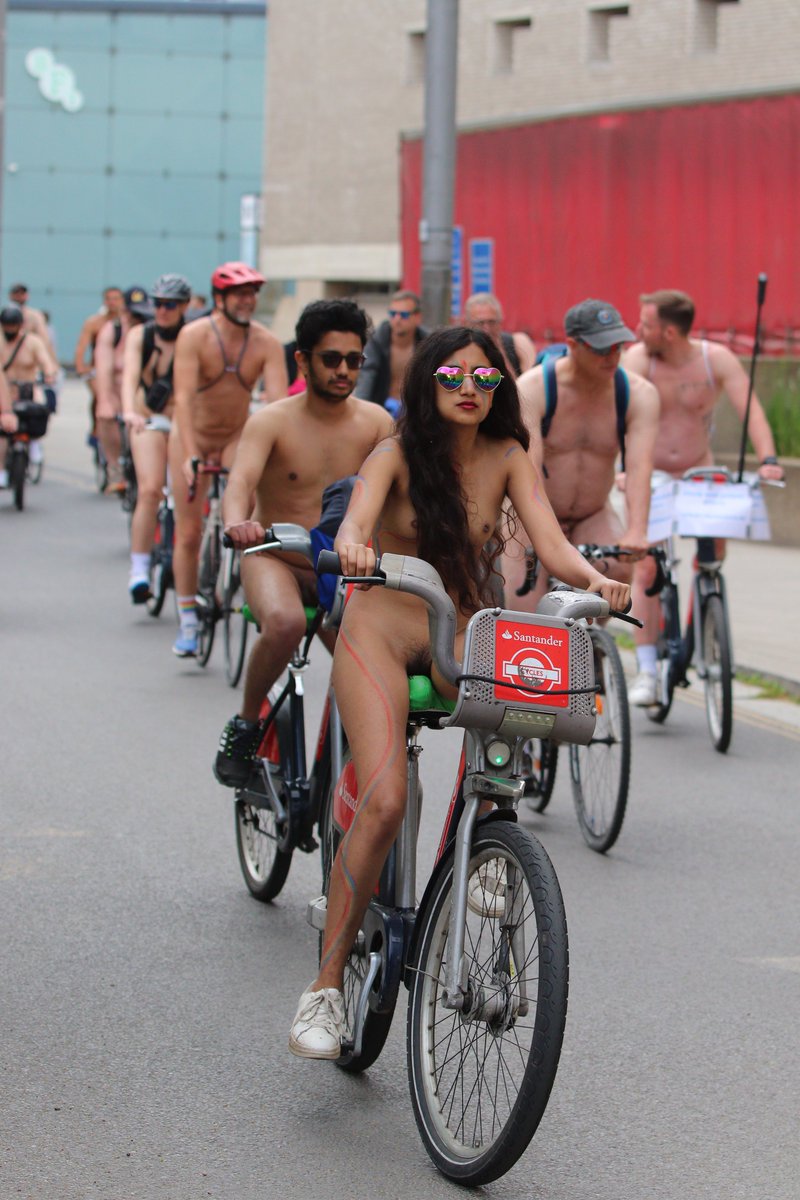 World Naked Bike Ride Hits tweet media
