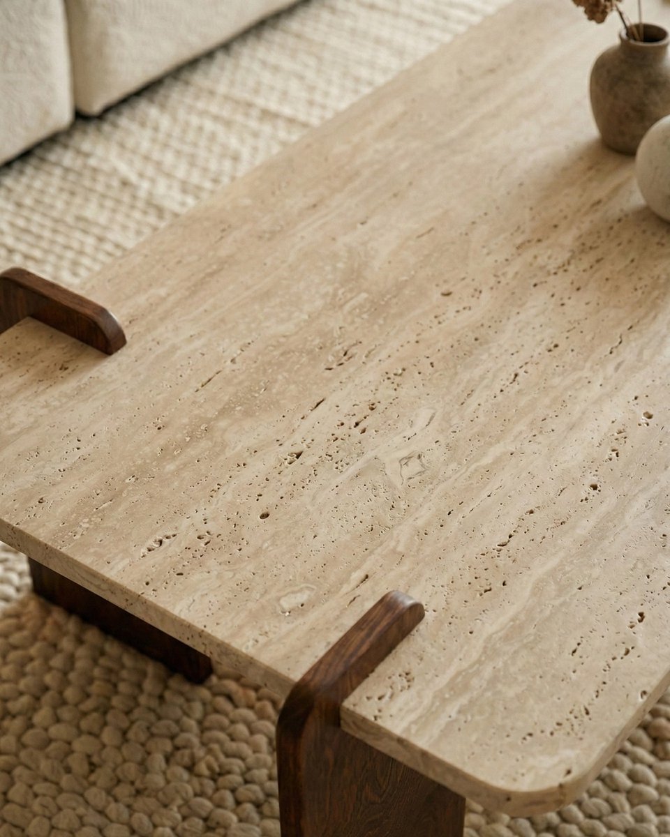 CaguModu's tweet image. CT-005 Travertine Coffee Table
💎 Marble-inspired top
🪑 Interlocking wood structure
📦 Compact storage
🔥 Modern &amp;amp; bold
#CoffeeTable #SculpturalFurniture #FunctionalDesign #CaGuMoDu #AustralianHomes