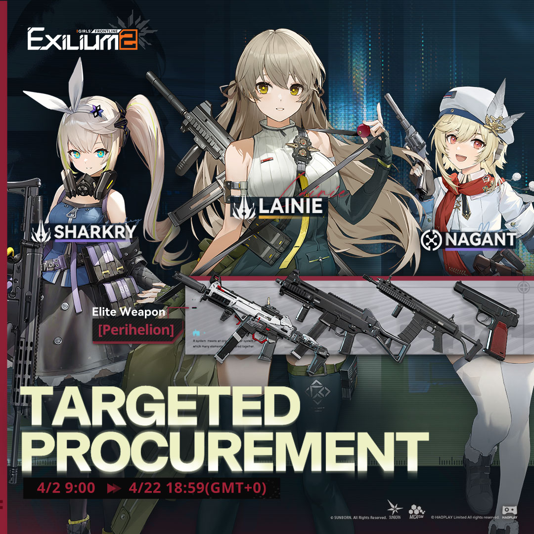 GIRLS' FRONTLINE 2: EXILIUM GLOBAL tweet media