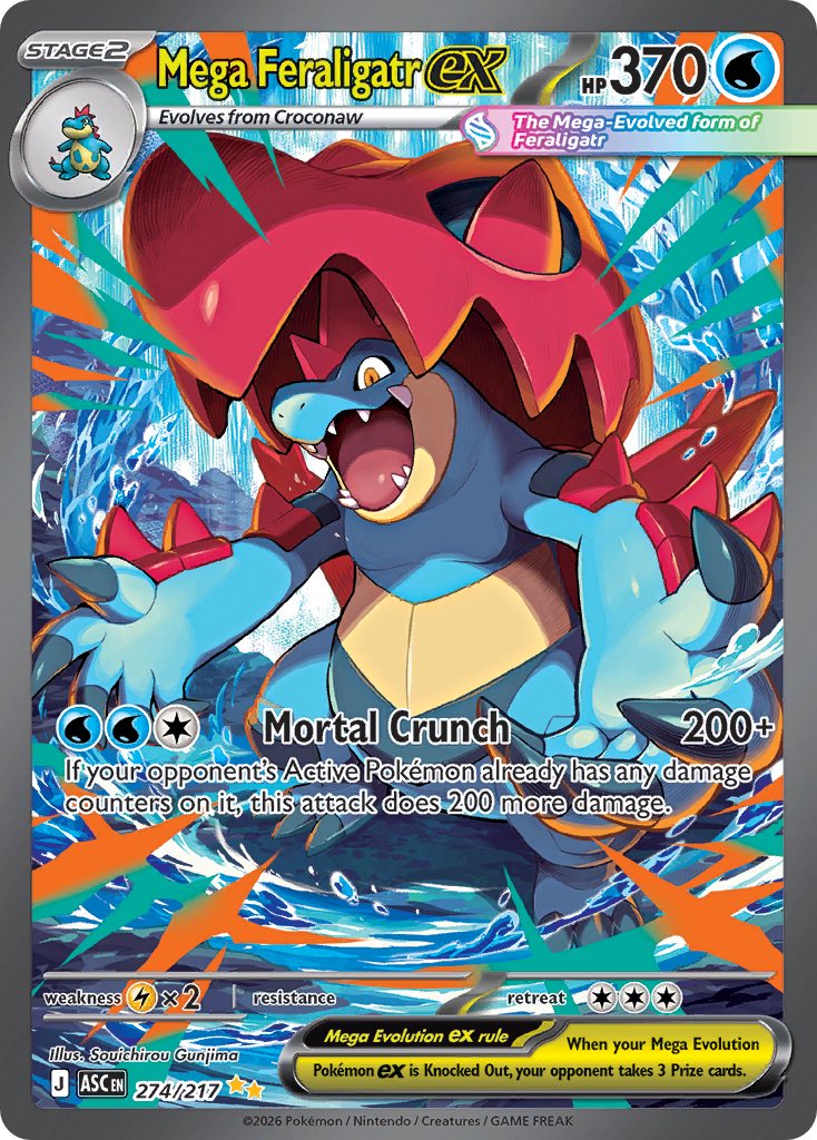 I now miss MY Fave Normal-type move, Return even more cue to yesterday’s news about Pokemon Champions

With Mega🧬Feraligatr’s Dragonize Ability🐉, I couldv’e recreated that moment in Adventures manga of Silver’s Feraligatr using it but making it Dragon STAB