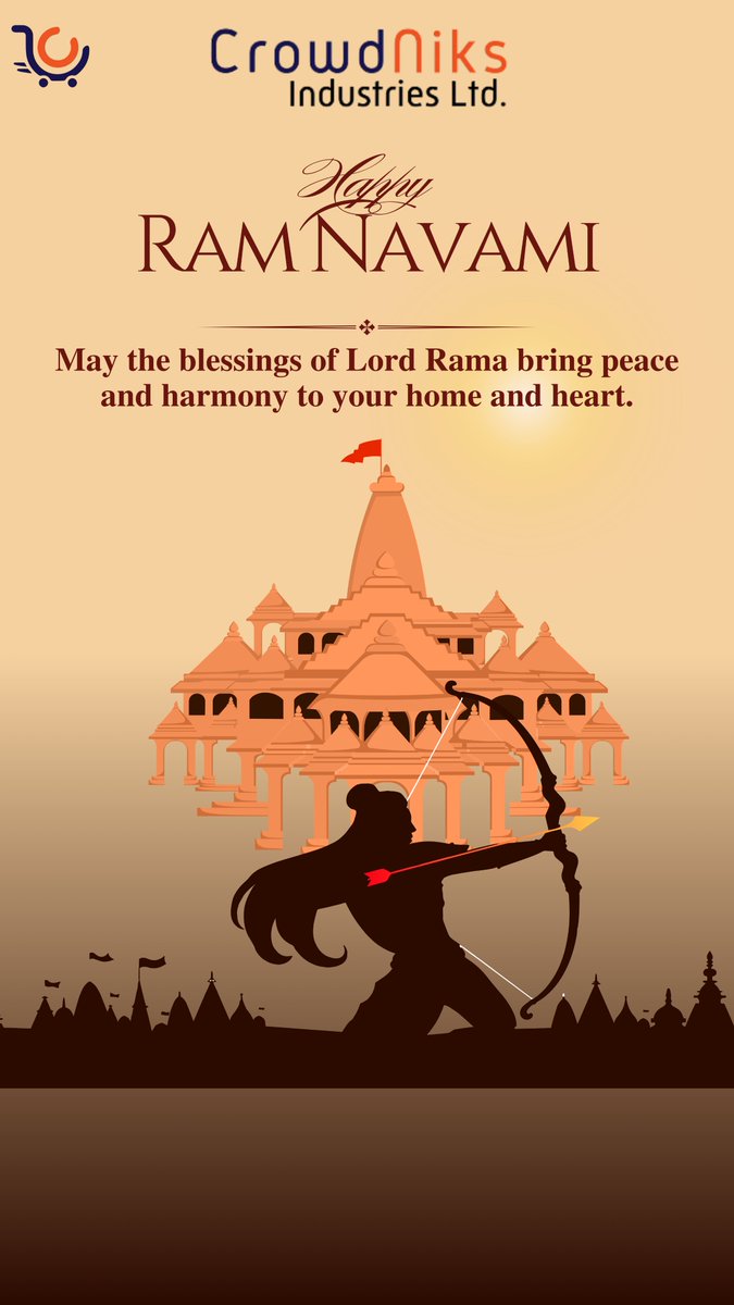 May Lord Ram bless your life with peace, courage, and righteousness ✨
JAY SHREE RAM🙏
.
.
.
.
#crowdniks #jayshreeram #ramnavmi #poojaitems #manufacturer