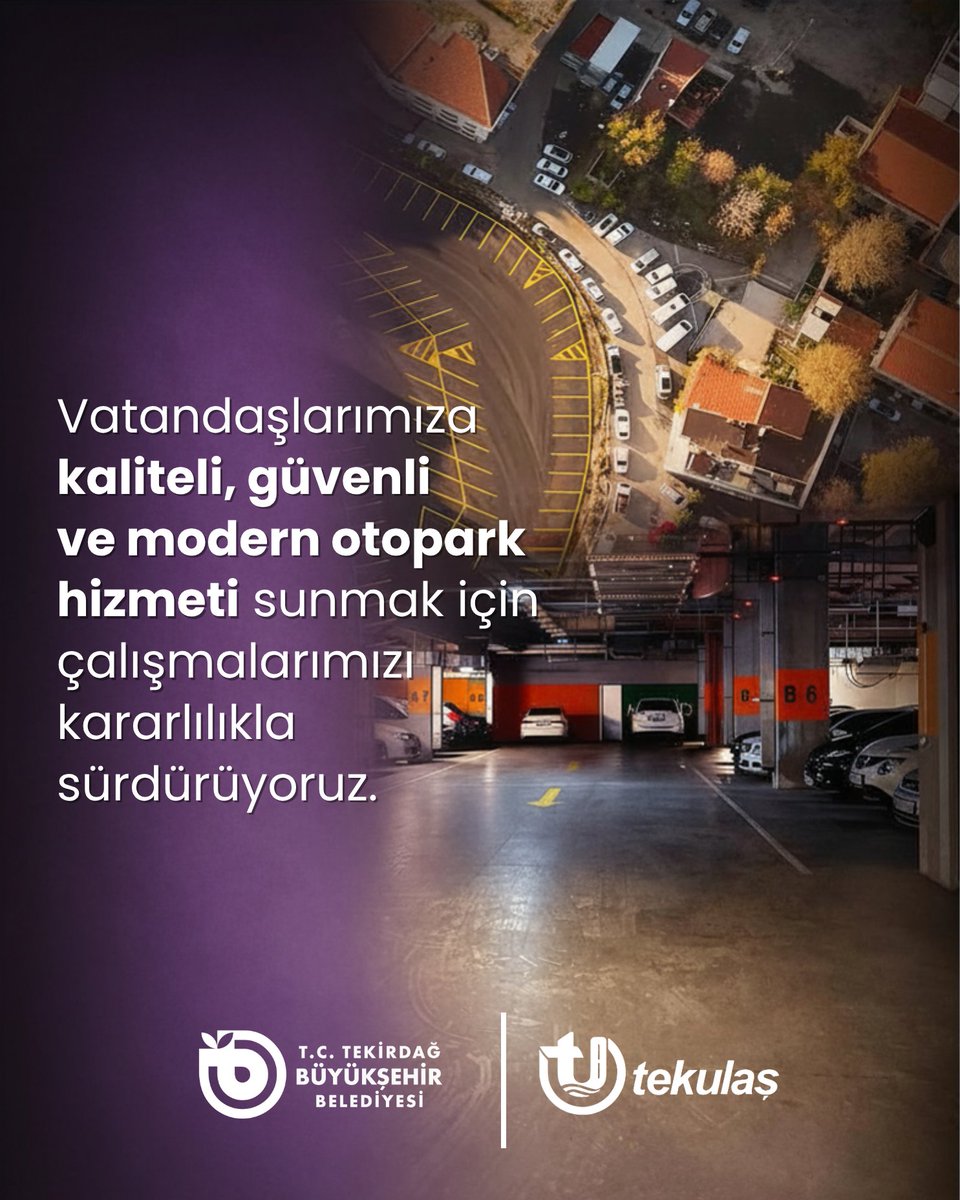 Tekirdağ Otopark Ulaşım A.Ş. tweet media