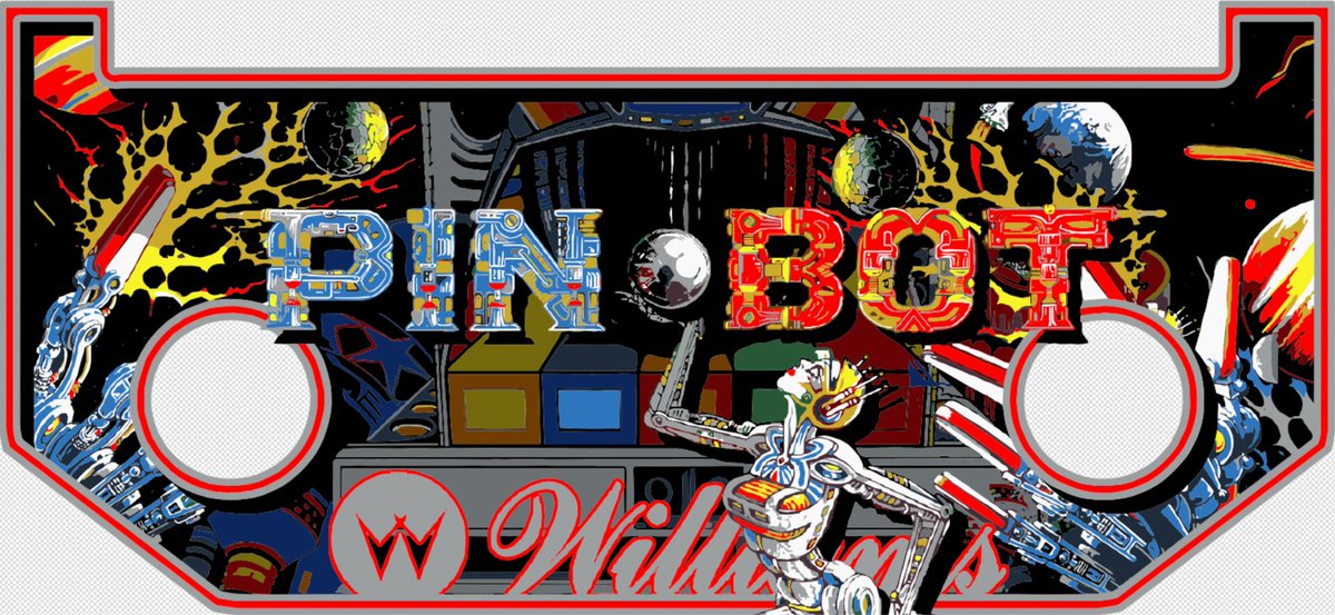 Clive_Frog_2_0's tweet photo. Got a request for some #PinBot artwork with an order. No charge for Pinball customs, they're pretty quick to crank out.
Thanks for the support ☺️ https://t.co/Avto6lhSro