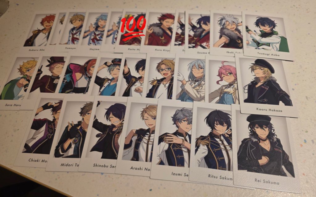 mio_thk's tweet photo. 【交換】あんスタ 10周年 展示会 ぱしゃっつ 特典

譲:画像参照

求: ジュン

(2番目は友達分)
求: ニキ、チトセ
零、凛月、泉はチトセのみ

☆ 池袋手渡し
(旅行中で26日は18:00~
27日は13:00~15:00だけ可能)
よろしくお願いいたします🙇‍♀️

*外国人のため、取引前にあらかじめ記載しております。* https://t.co/gHaD2hPMyK