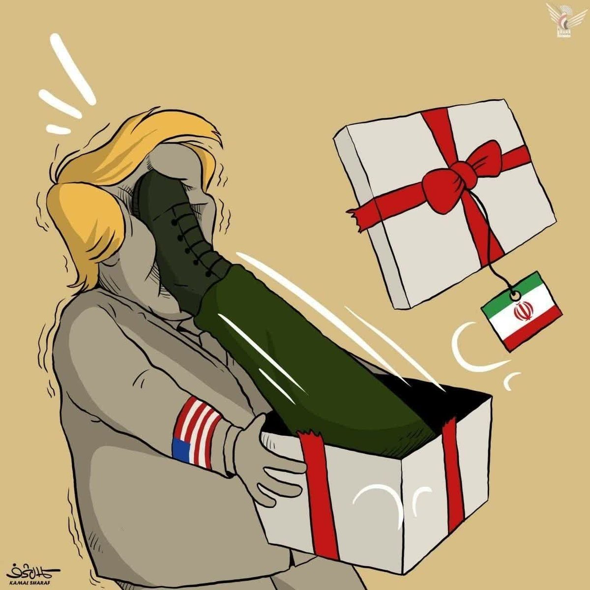 HadisBabazadeh's tweet photo. @Damaan4u33 The gift from iran...
#Epsteinpredator https://t.co/9CGWKuISvq