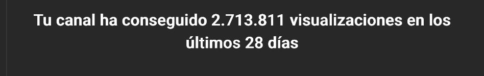 Hace algo más de 1 mes me despidieron del trabajo. 

Poco después he iniciado todo un movimiento en YouTube, y he pasado de largo mi sueldo mensual en tan solo 7 días de monetización. 

la vida puede dar muchas vueltas si le pones el trabajo. 

lock in 🔒