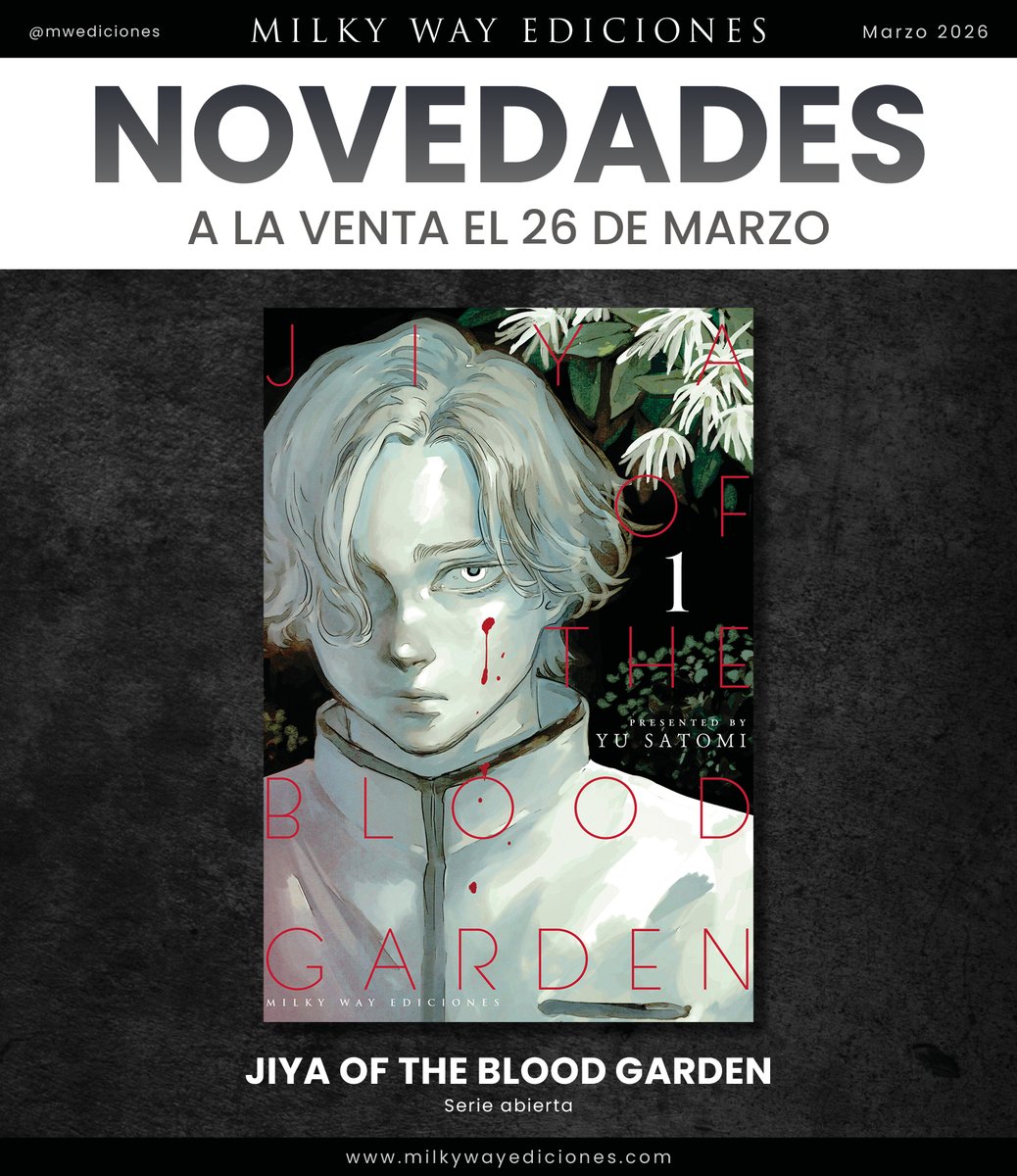 mwediciones's tweet photo. ¡Hoy es día de novedades, así que aprovechamos de recordar los tomos que desde ya podéis encontrar en librerías y demás puntos de venta! 
• Color Collection 🌸
• Jiya of the Blood Garden 🧛 https://t.co/8xI8B7UCwW