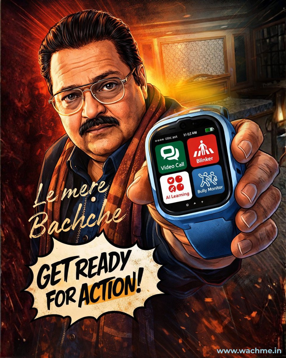 “Parenting ka real power upgrade. It’s your child’s personal security system".

#BachhaHaiTuMera
#DhurandharKids
#DhurandharWachMe
#Dhurandhar2‌TheRevenge #Dhurandhar2‌
wachme.in