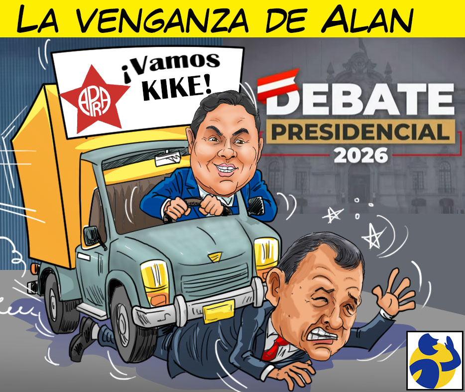 elmontonero_pe's tweet photo. #CaricaturaEM #ElMontonero
#debatepresidencial #elecciones2026 #Peru #politicaPeru #APRA #AlanGarcia #candidatosPeru #campañaElectoral #actualidadPeru #opinionpolitica #democraciaPeru #liderespoliticos #debatePeru #coyuntura
Para más #Editoriales | #ColumnasdeOpinión
#Caricaturas | #Entrevistas
Síguenos en:
FB: https://t.co/YFPzPZBPBs
Youtube: https://t.co/UW5tx0rSPE
Más Artículos: https://t.co/NRqjZa5z7c