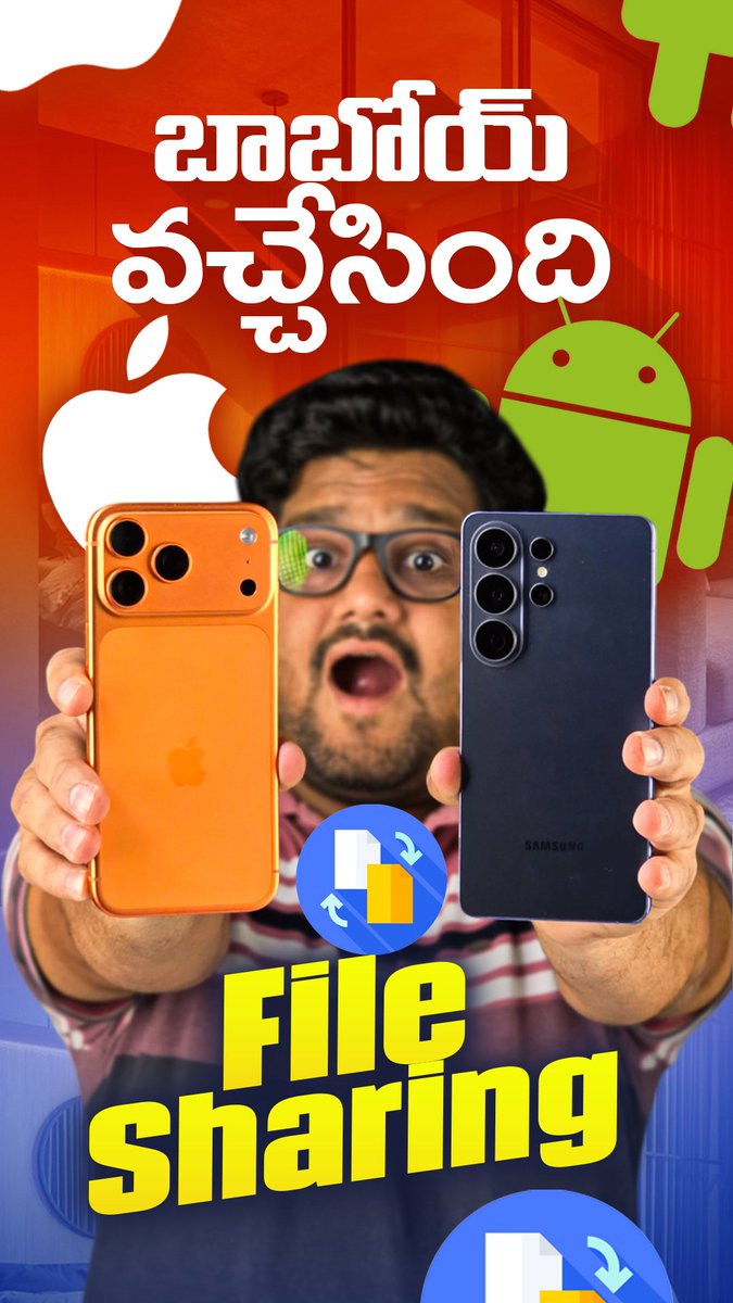 TechFactsRafee's tweet image. Finally #FileSharing from #Android to #iOS and vice versa, is now Live on #Samsung devices, through #QuickShare to #Airdrop 
Full video 

instagram.com/reel/DWVwwCSkZ…

#galaxys26ultraaiphone #SamsungGalaxyS26Ultra