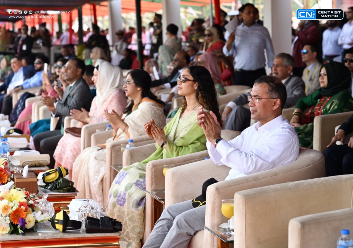 centristnattv's tweet image. After a hiatus of 18 years, a grand parade was held at the National Parade Square in the capital to mark National Independence Day

Pictures: Facebook | PMO Bangladesh
#independenceday #Independencedaybangladesh #tariquerahman