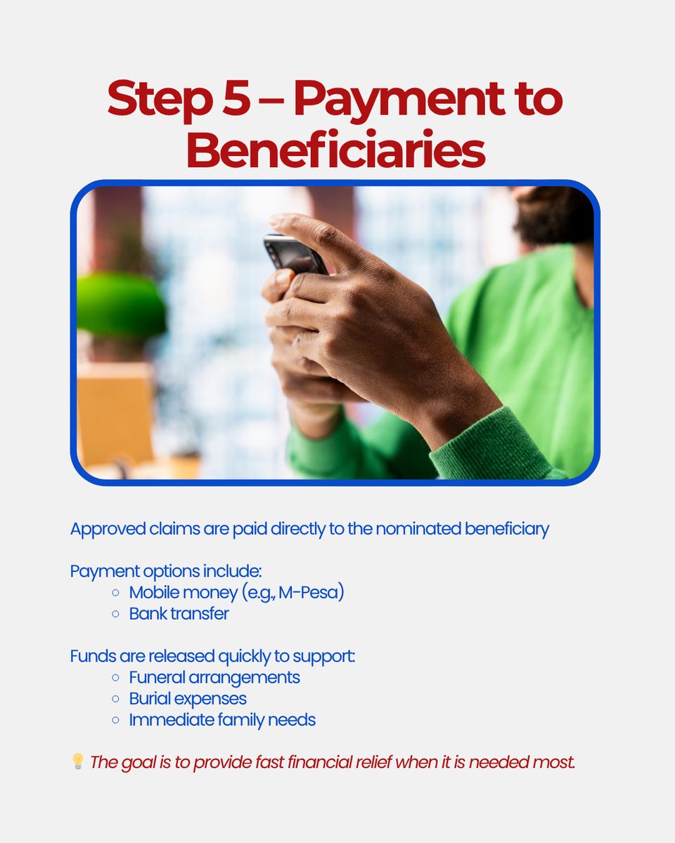 StepByStepIA's tweet image. ✔ Easy documentation
✔ Quick approval
✔ Fast payout

Plan today and give your loved ones peace of mind for tomorrow.

📞 +254 716 534192 | +254 729 712200
📧 info@stepbystepinsurance.co.ke
#StepByStepInsurance #LastExpenseCover #InsuranceKenya #FinancialProtection #PeaceOfMind
