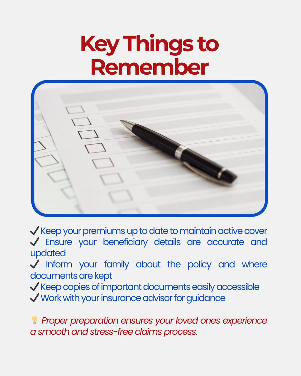 StepByStepIA's tweet image. ✔ Easy documentation
✔ Quick approval
✔ Fast payout

Plan today and give your loved ones peace of mind for tomorrow.

📞 +254 716 534192 | +254 729 712200
📧 info@stepbystepinsurance.co.ke
#StepByStepInsurance #LastExpenseCover #InsuranceKenya #FinancialProtection #PeaceOfMind