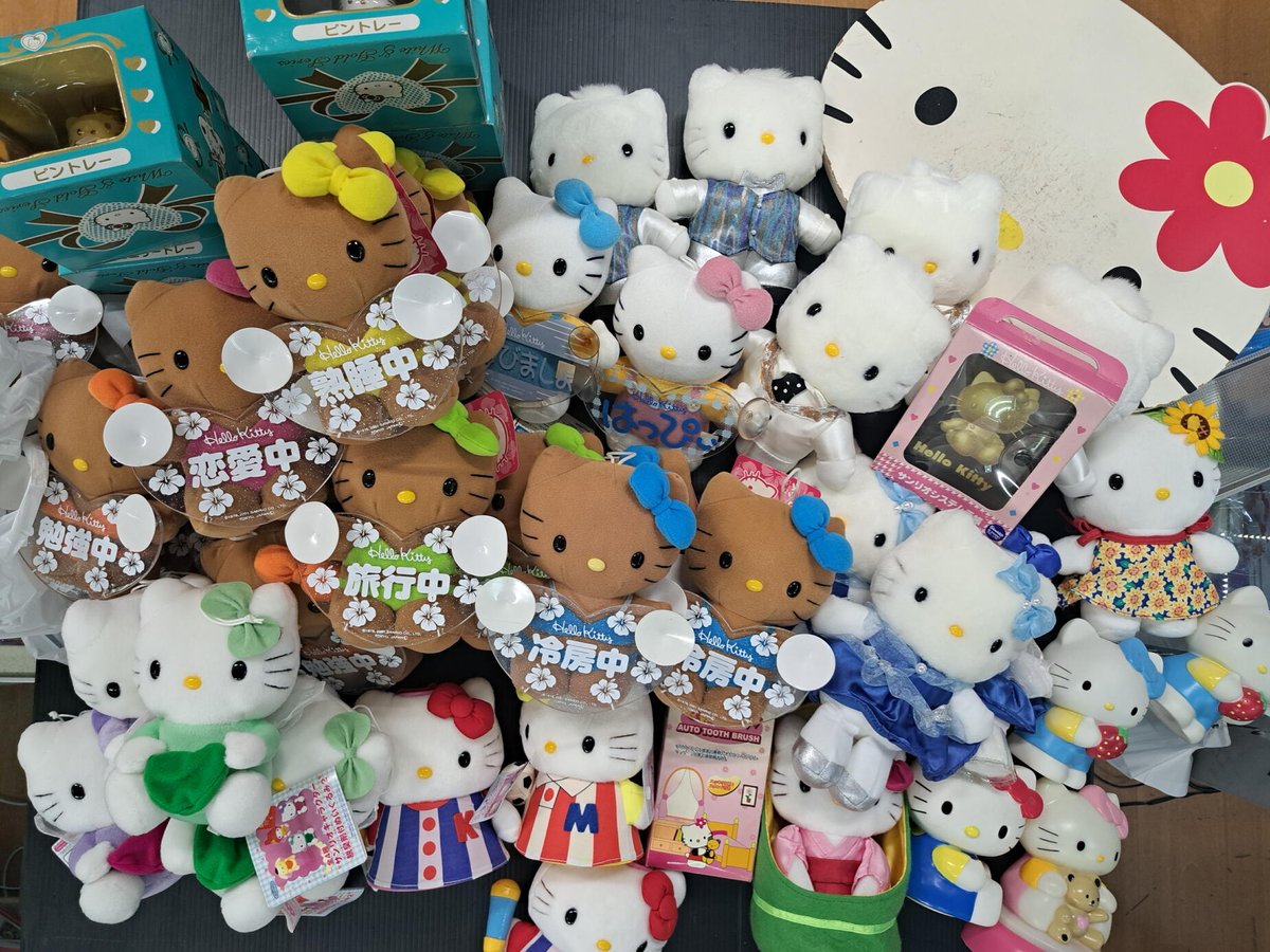 昭和～平成のレトロキティちゃん、爆盛入荷です。 昔の面白いもの
