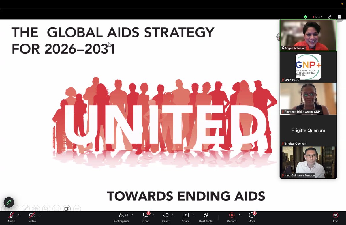 gnpplus's tweet image. "The #GlobalAIDSstrategy is not a strategy for @UNAIDS, it's a strategy for the world, what we need to end #AIDS as a public heath threat." @AchrekarAngeli
