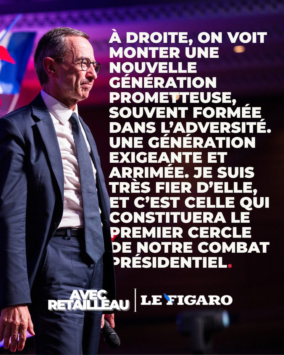 Les Jeunes avec Retailleau 🇫🇷 tweet media