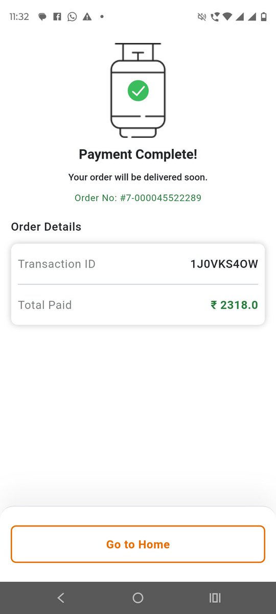 deepanmech9's tweet photo. @IndianOilcl @IndaneGas
I am an Indane customer since 2007. My additional cylinder request is already processed and payment done (₹2318), but not yet delivered due to shortage in Chennai.
Kindly prioritize or share expected delivery timeline.
Cons No/ID:  33971/7500000011642038 https://t.co/r8AQXoRAX7