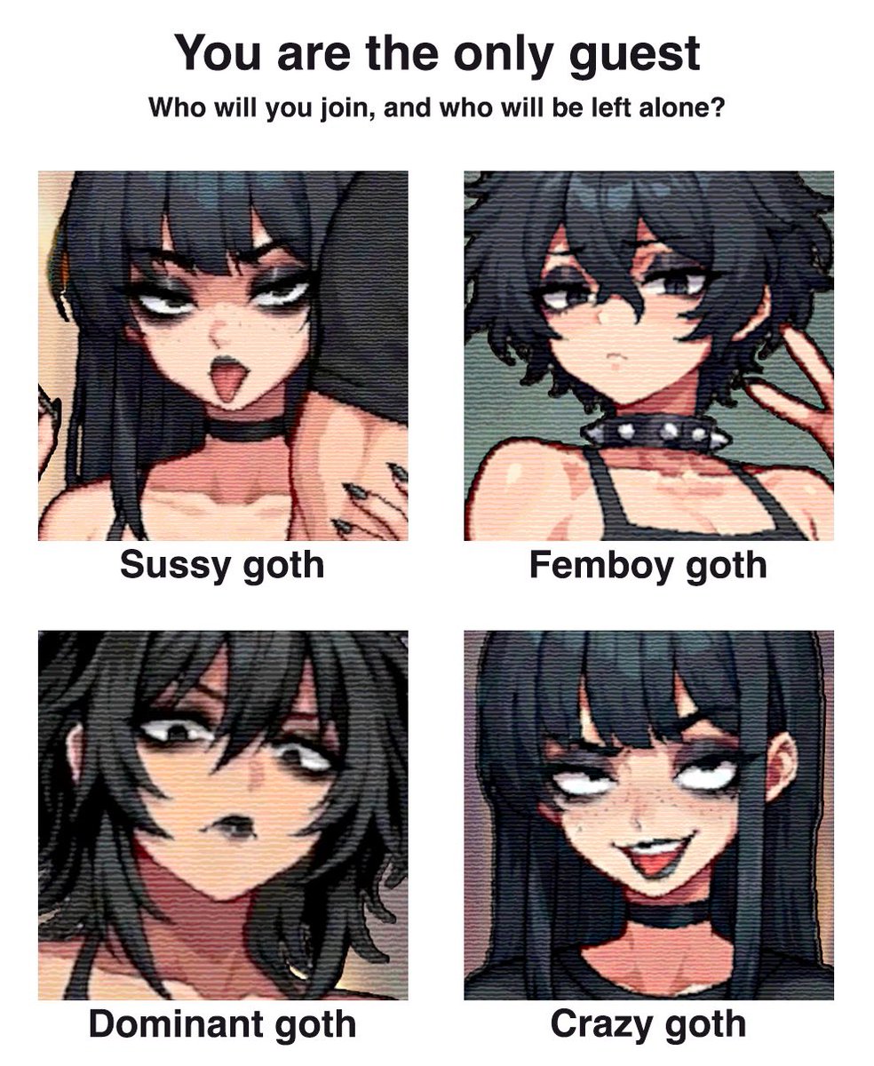 Mora the Goth Girl tweet media