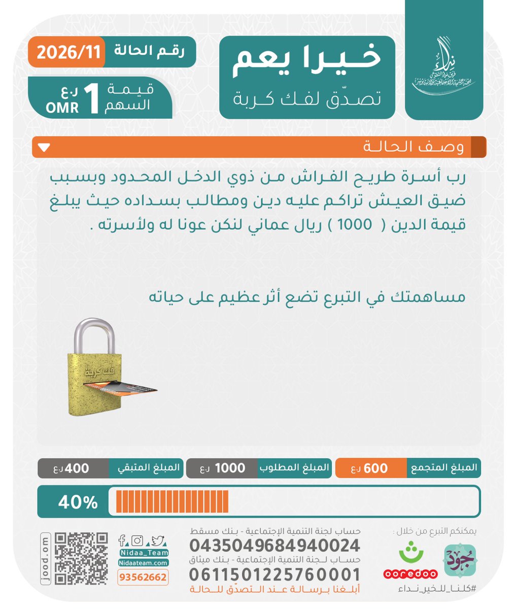 فريق نداء التطوعي tweet media