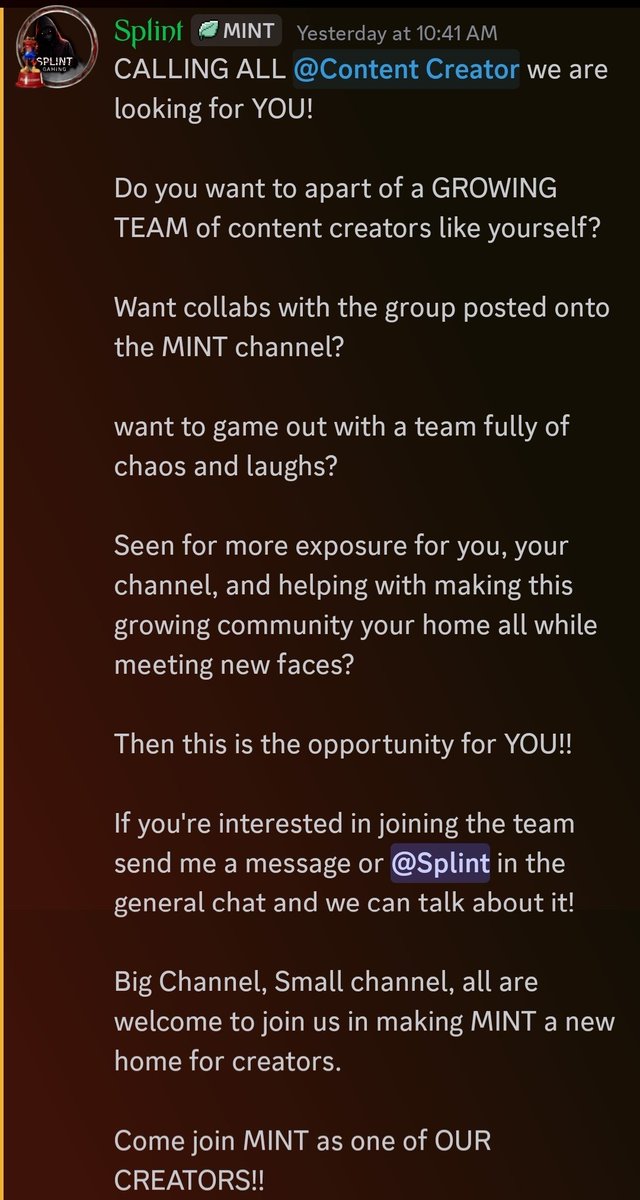 Splint gaming tweet media