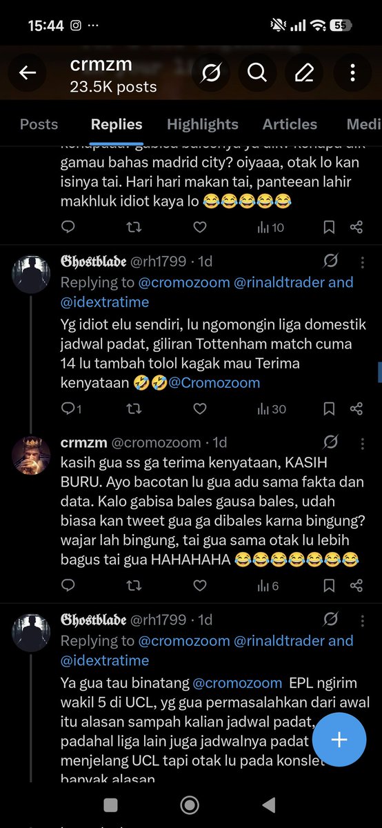 cromozoom's tweet photo. @rh1799 @rinaldtrader @idextratime GUA CUMA NGASIH CONTOH AJA TWEET GUA YG BELOM LO JAWAB 😂😂😂😂

Kalo lo gamau jawab gua, apa kewajiban gua jawabin pertanyaan tolol dari manusia gagal berotak kontol babi kaya lo? HAHAHAHA, ELOOOOO SIAPAAAAA HEY MANUSIA YG ISI OTAKNYA KONTOL BABI 😂😂😂😂😂 https://t.co/JaBuIr4SEk