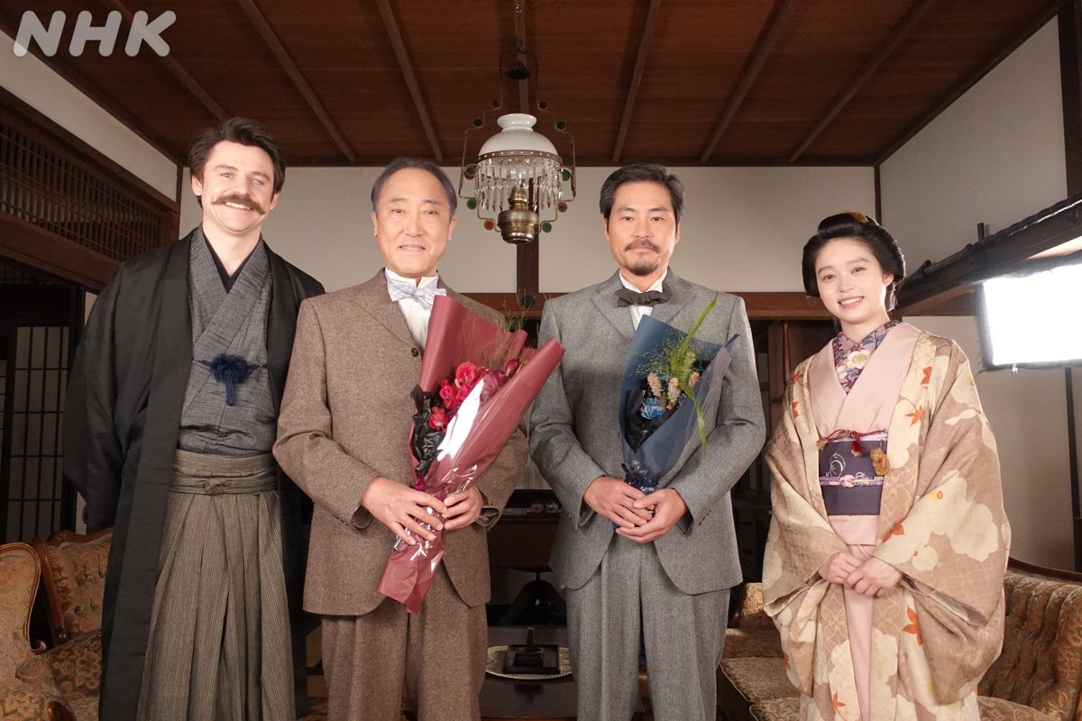 朝ドラ「ばけばけ」公式 放送中 tweet media