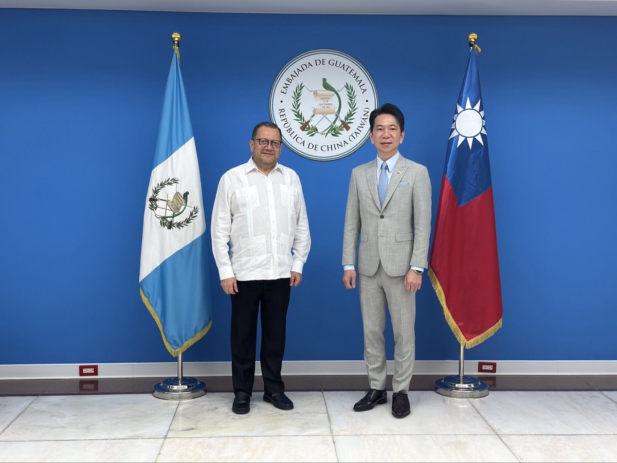 Guatemala en Taiwan tweet media