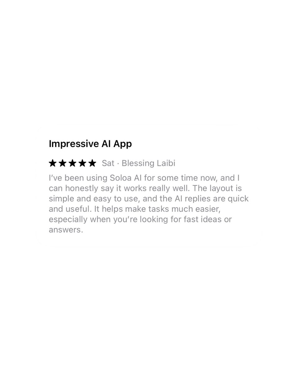 Soloa AI tweet media