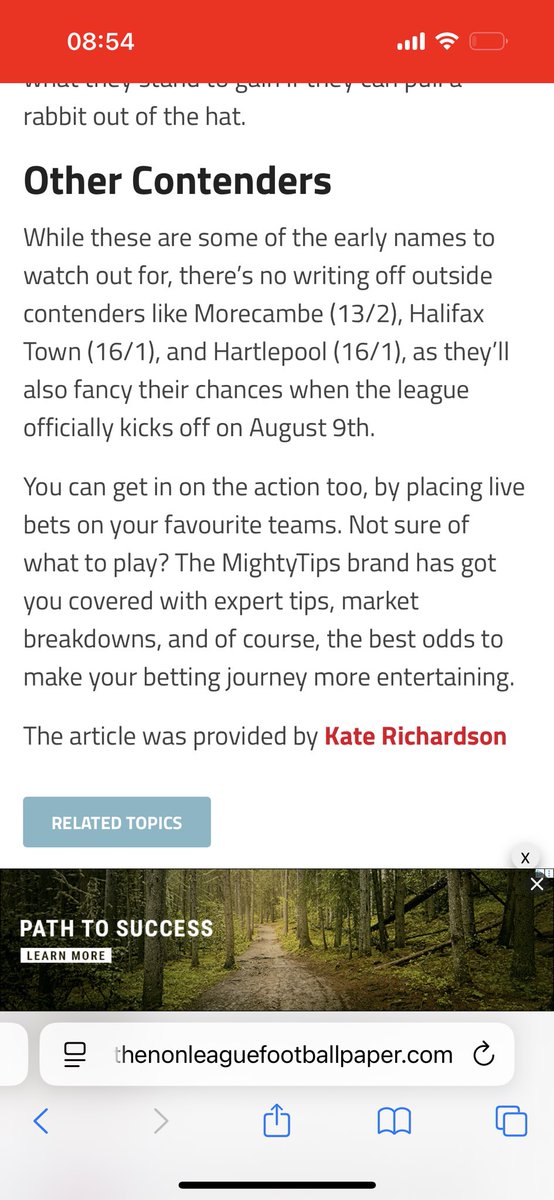 KieranTaylor3's tweet photo. @JazzTheJourno @thescreenster @JakeEnglish_ Best priced at 13/2 for promotion, only behind Rochdale, York, Carlisle, BWood and Scunthorpe. Probably doesn’t fit your agenda that though does it. https://t.co/wHTUJWgzH2