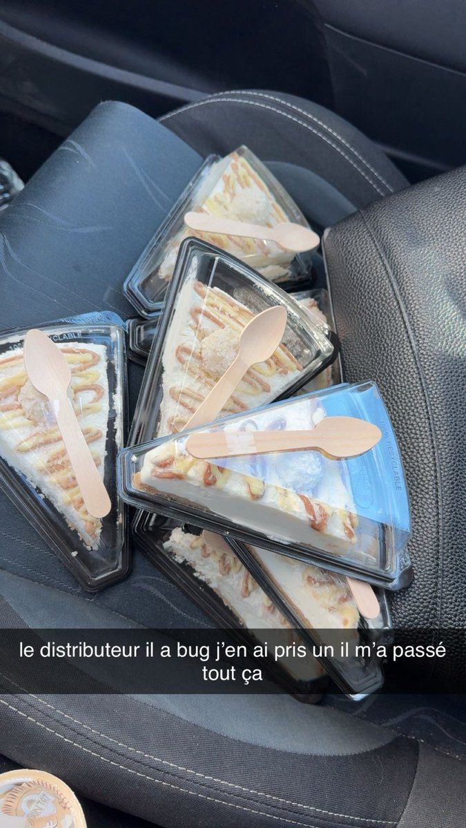 distributeur automatique qui me passe 8 cheesecake alors que j’en ai pris et payé qu’un seul