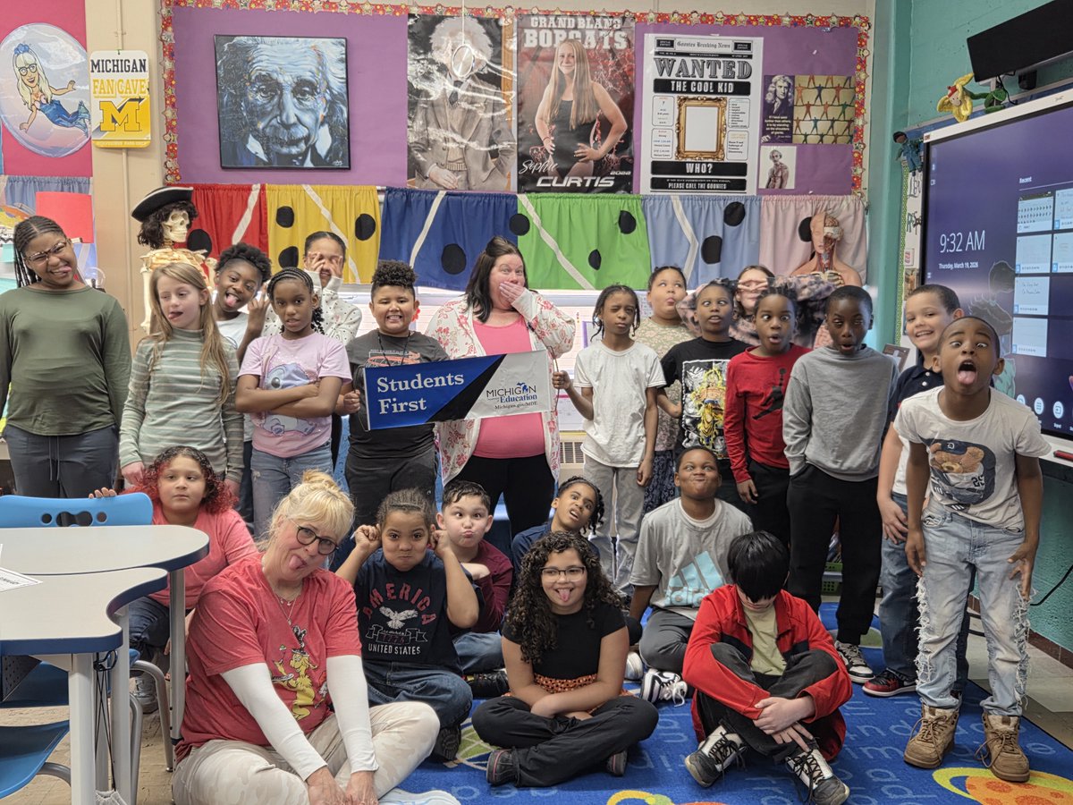 Michigan Dept of Ed tweet media