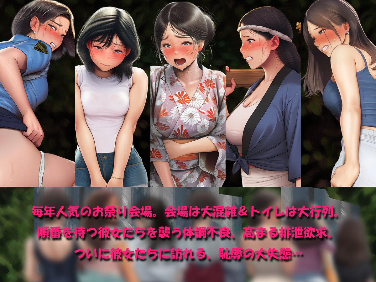 羞恥おもらし専門ビジュアルノベルゲームサークル 羞恥オモラシ愛好会 tweet media