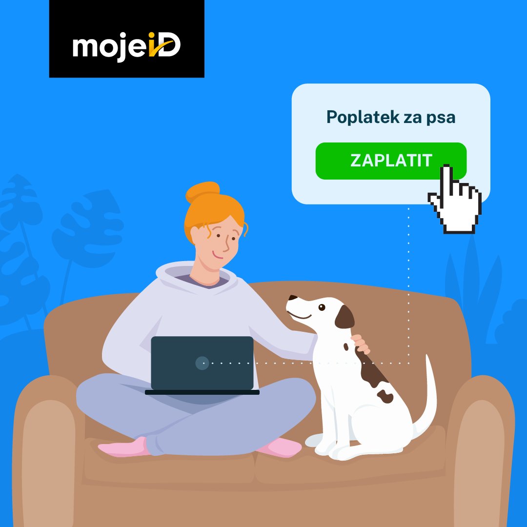 mojeID's tweet photo. Online služby už se zabydlují i v menších městech a obcích.

V Odolené Vodě, Bašti nebo třeba Zdibech vyřídíte poplatek za odpad, psa i další běžné věci klidně z gauče díky online formulářům.

👉 Přístup? Přes MojeID. 
🚀 MojeID je váš bezpečný klíč k digitálním službám. https://t.co/zG8XievlBJ